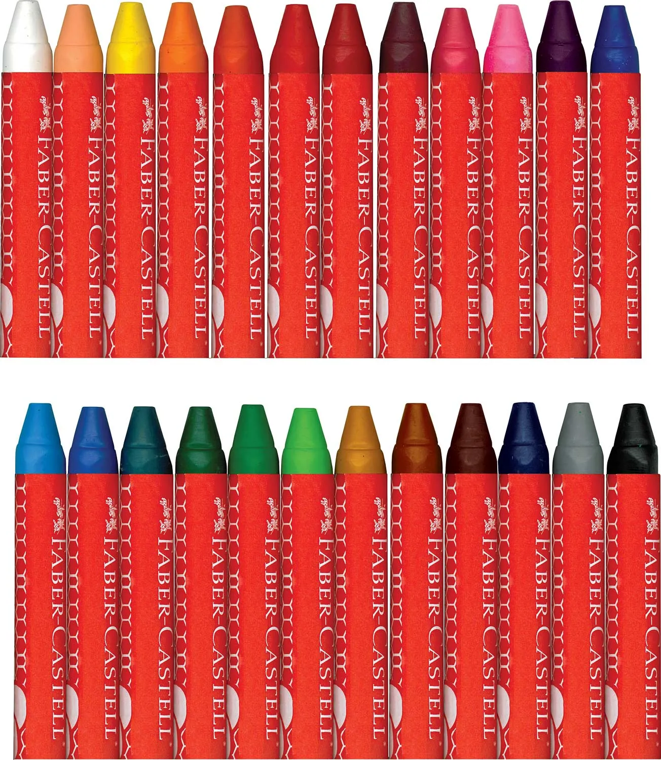 12ct Brilliant Beeswax Crayons in Storage Case