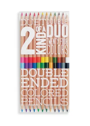 2 Of A Kind Double Ended Colored Pencils