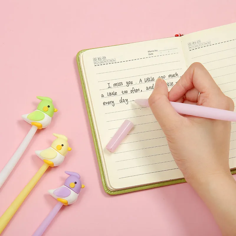 22378 BIRD WIGGLE GEL PEN-48