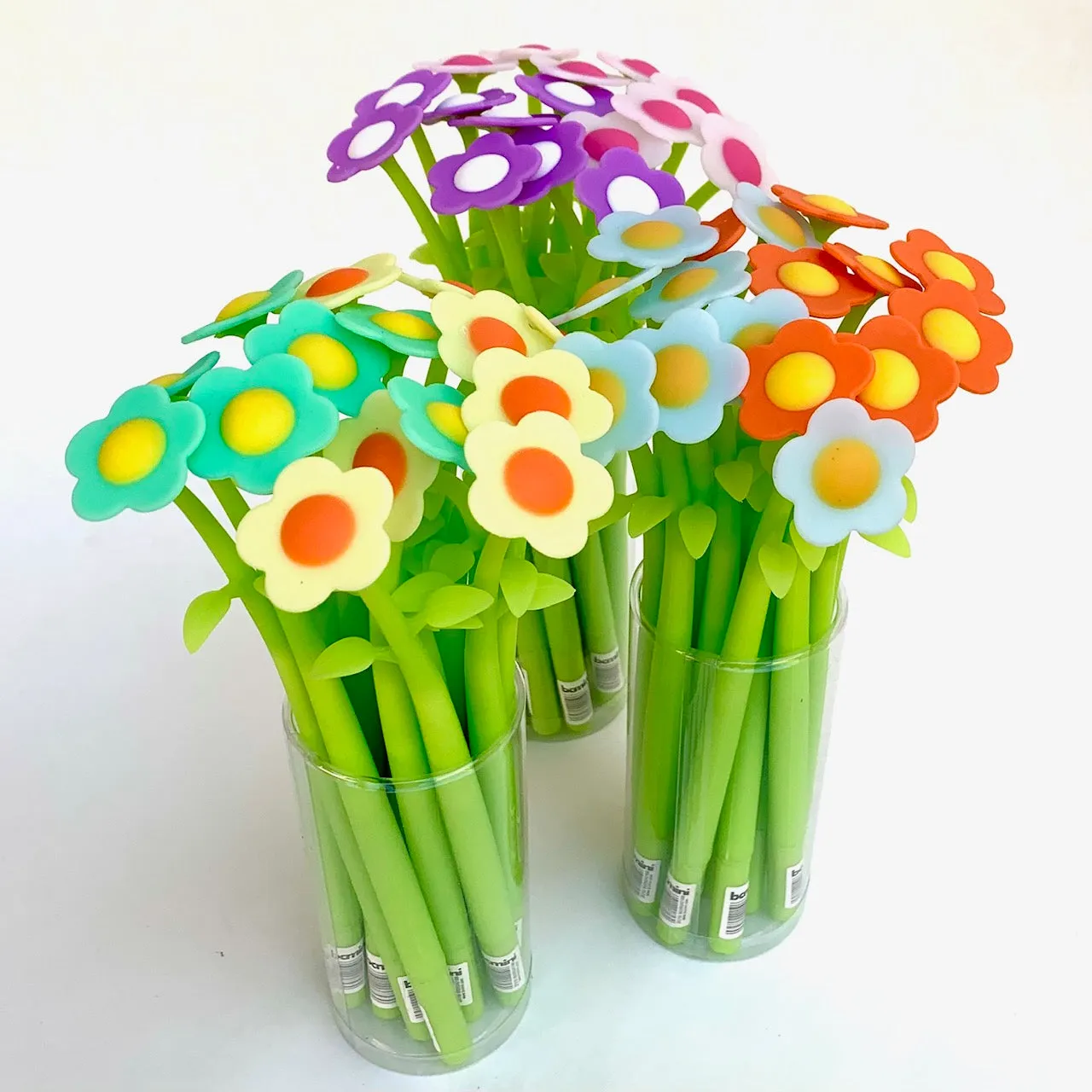 22379 COLORFUL FLOWER GEL PEN-48