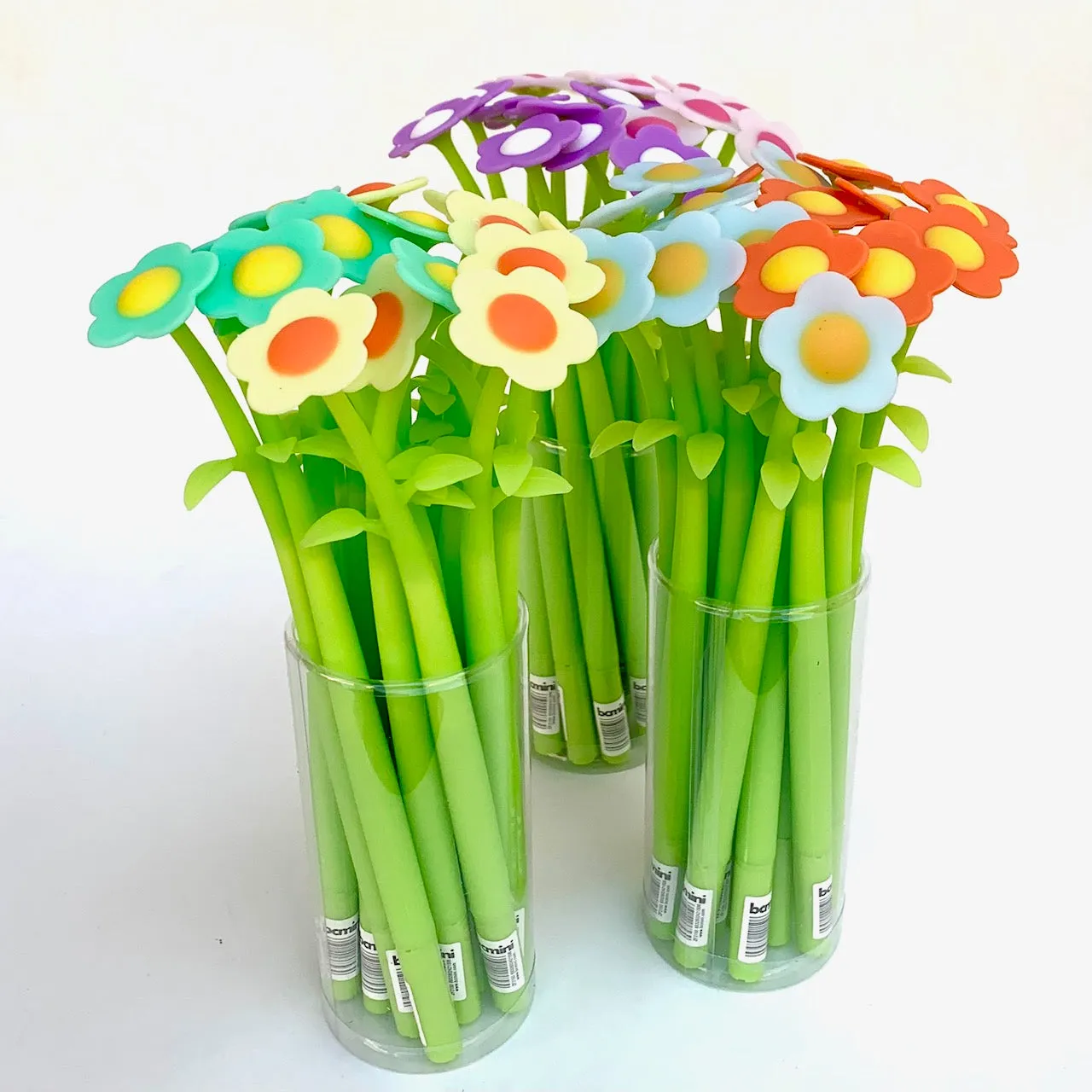 22379 COLORFUL FLOWER GEL PEN-48