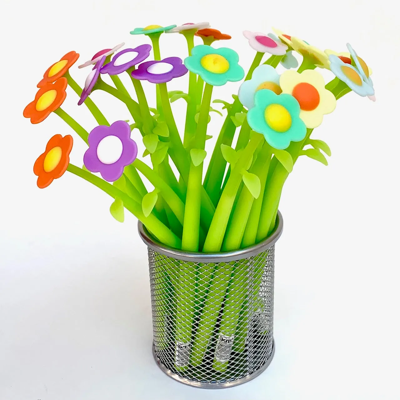 22379 COLORFUL FLOWER GEL PEN-48