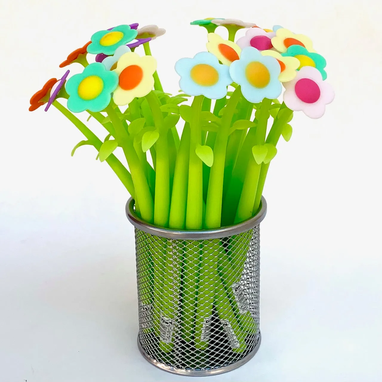 22379 COLORFUL FLOWER GEL PEN-48