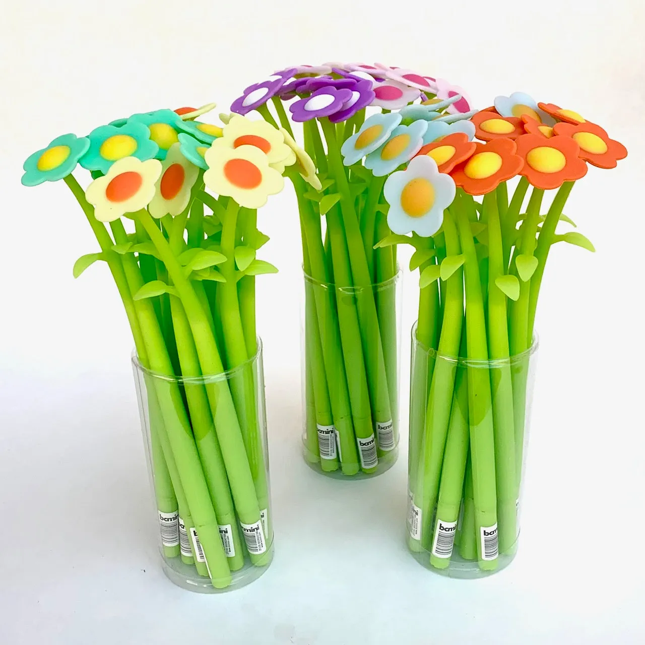 22379 COLORFUL FLOWER GEL PEN-48