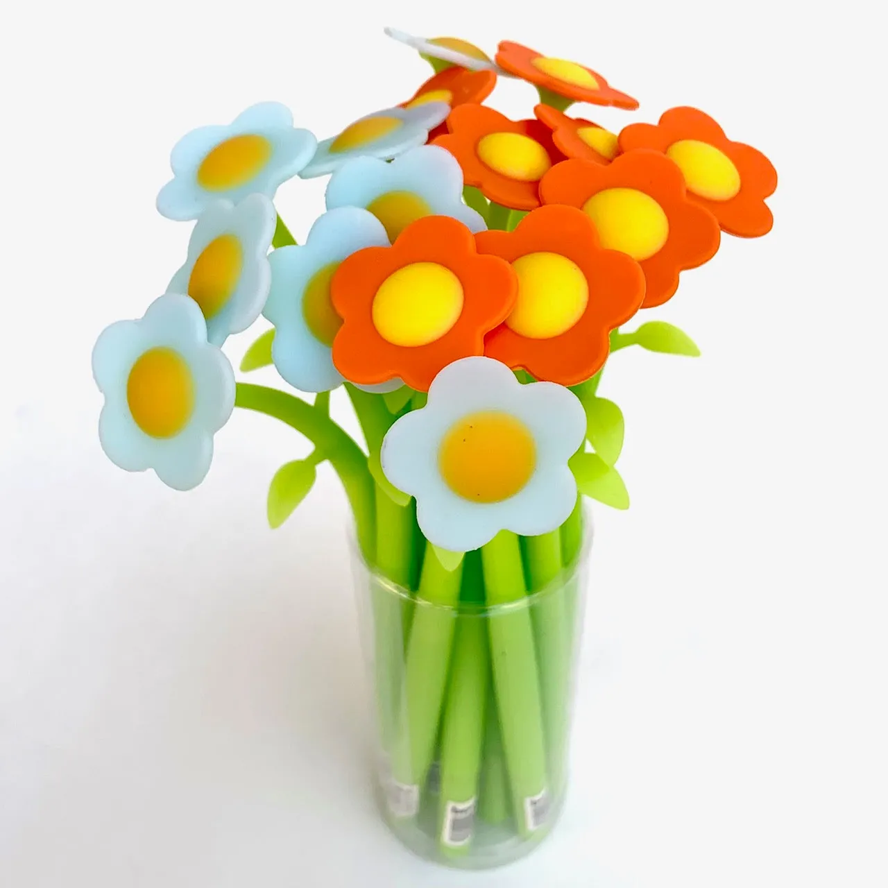 22379 COLORFUL FLOWER GEL PEN-48