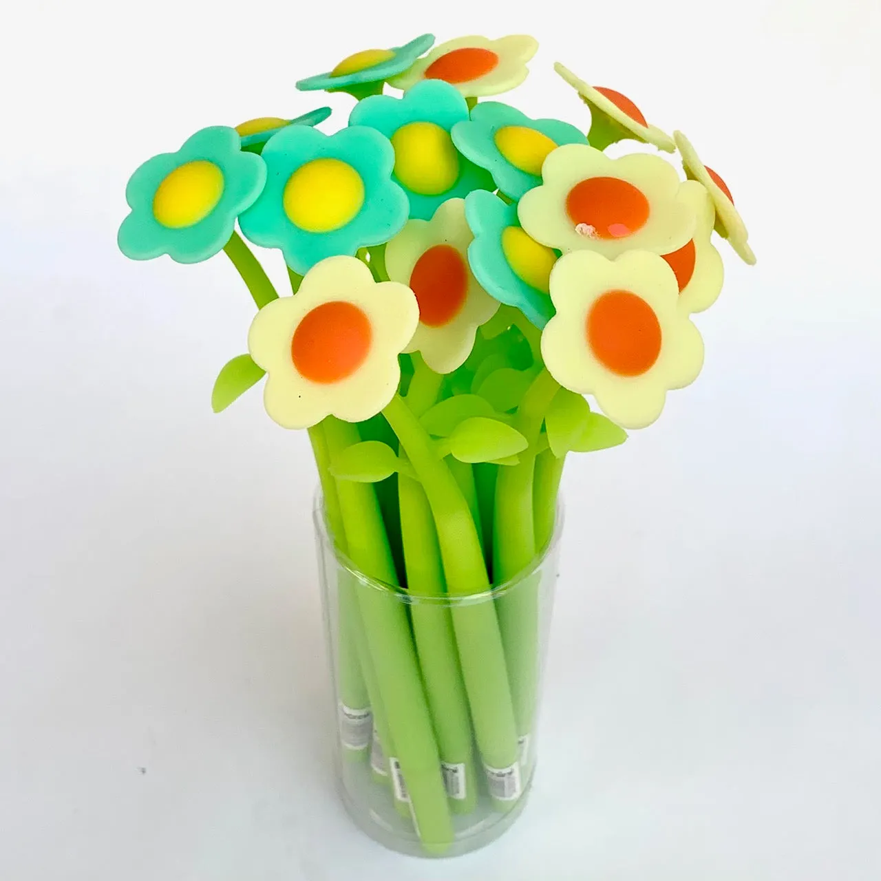 22379 COLORFUL FLOWER GEL PEN-48