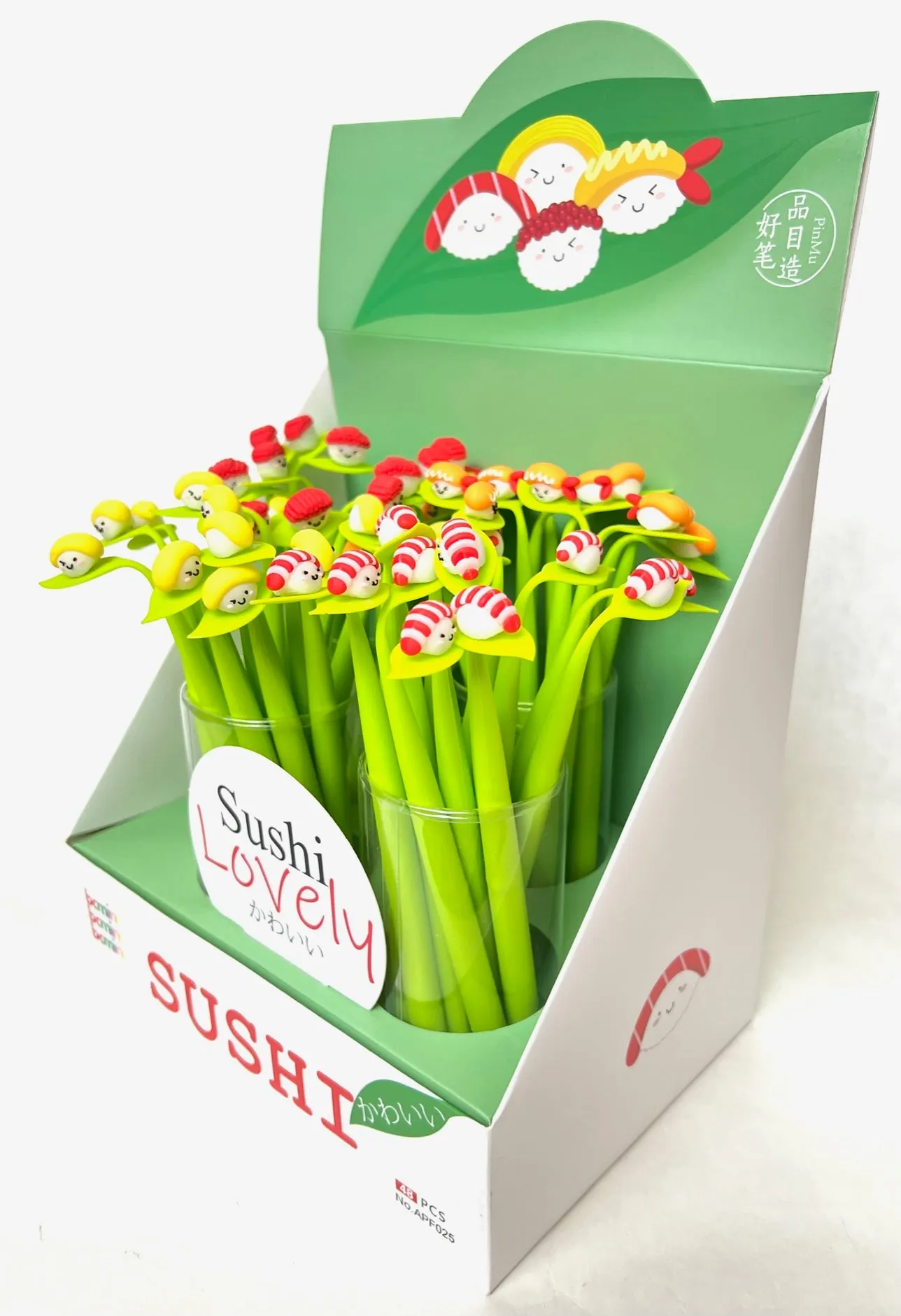 22490 SUSHI WIGGLE GEL PEN-48
