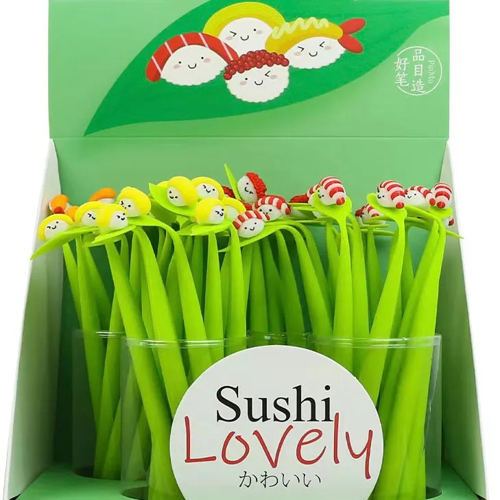 22490 SUSHI WIGGLE GEL PEN-48
