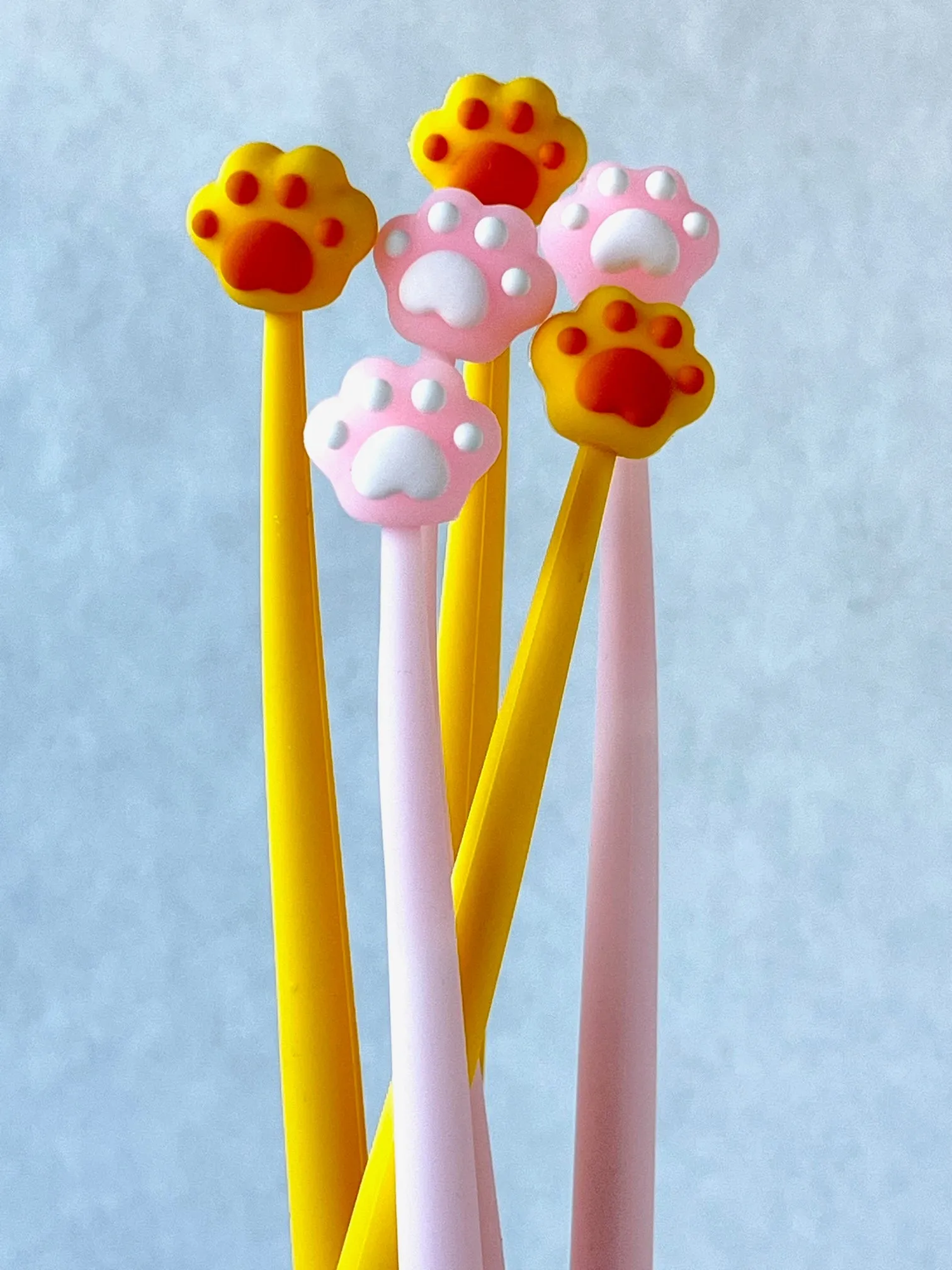 22567 CAT PAWS WIGGLE GEL PEN-24