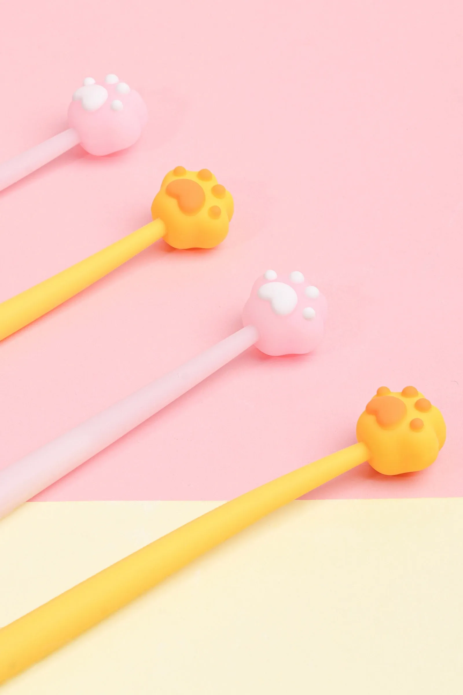 22567 CAT PAWS WIGGLE GEL PEN-24