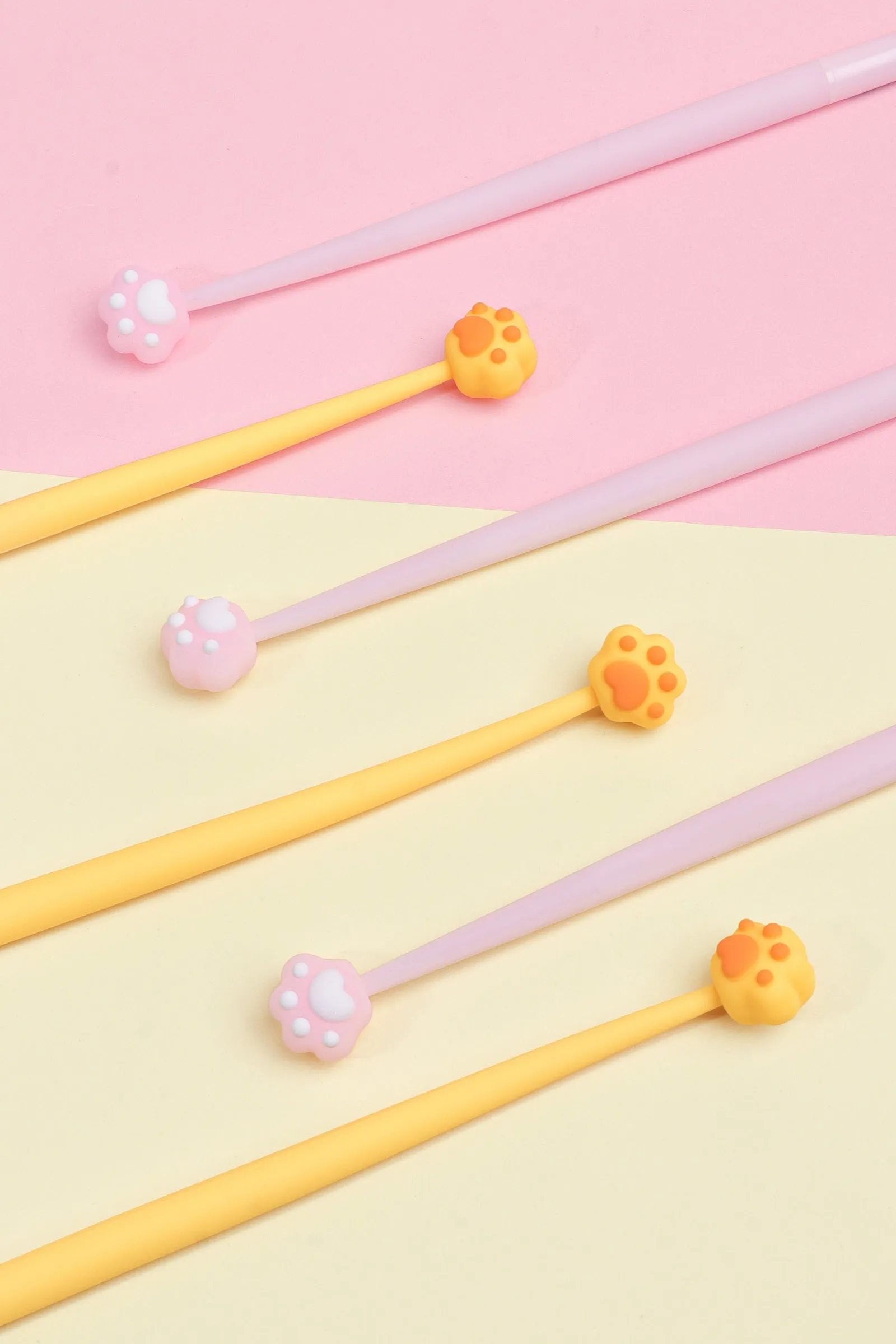 22567 CAT PAWS WIGGLE GEL PEN-24