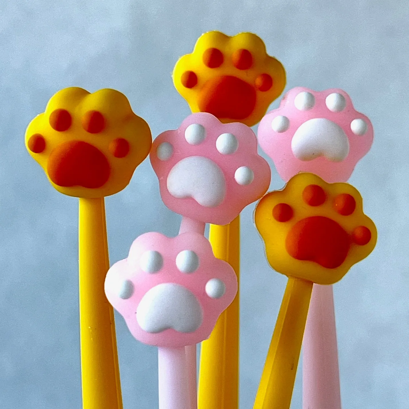 22567 CAT PAWS WIGGLE GEL PEN-24