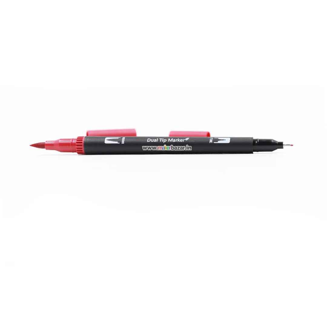 24 Colors Shades of Dual Tip Brush and Pen Combination Set