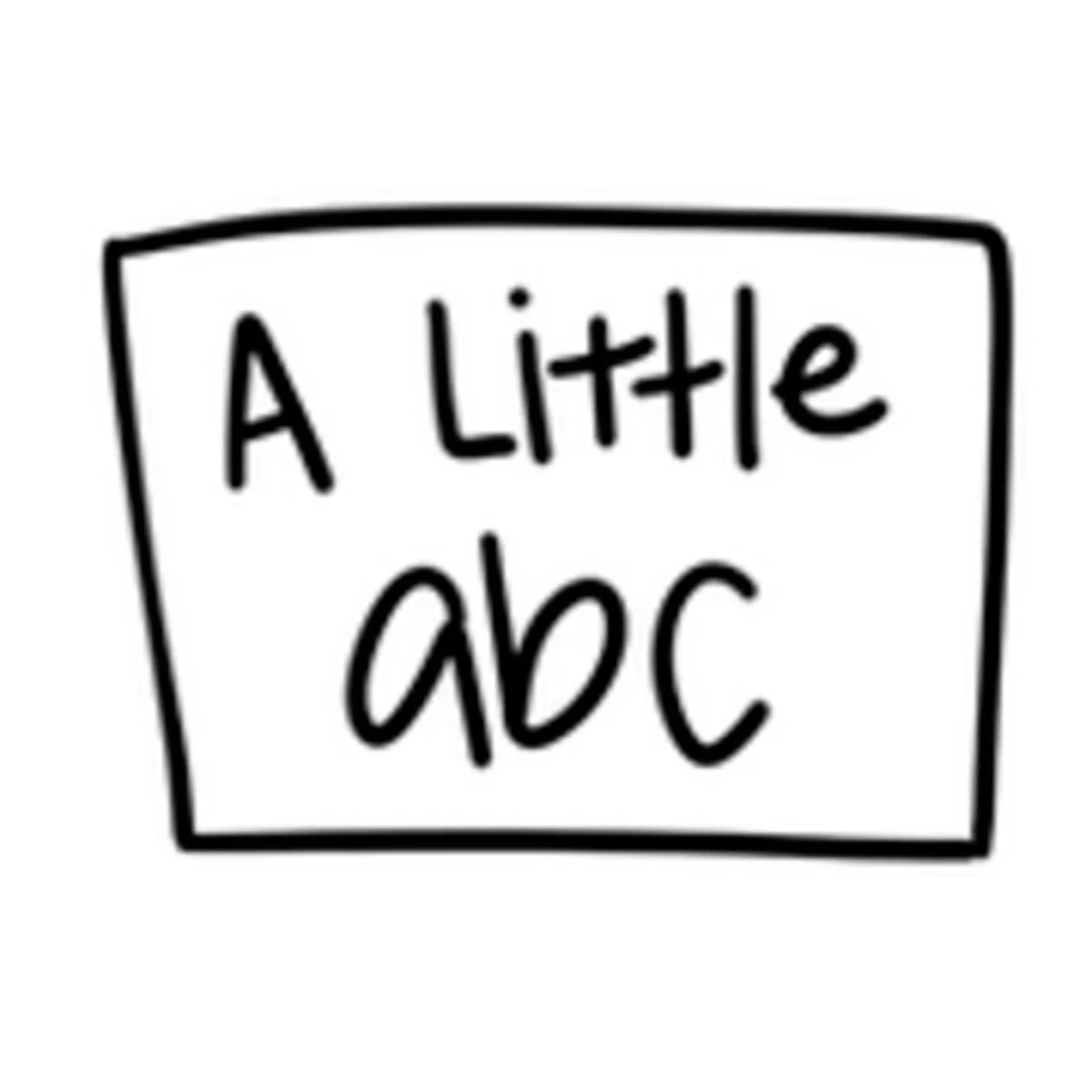 A Little ABC Washable Silicone Colouring Mat   14pcs Markers Set