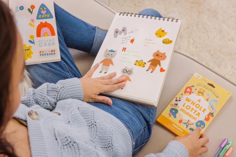 A Whole Lotta Stickers Book - Alphafun