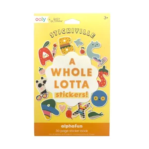 A Whole Lotta Stickers Book - Alphafun