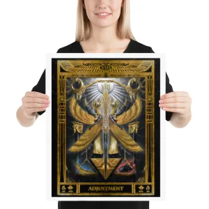 Adjustment Tarot Key VIII - Libra, Balance, Equanimity