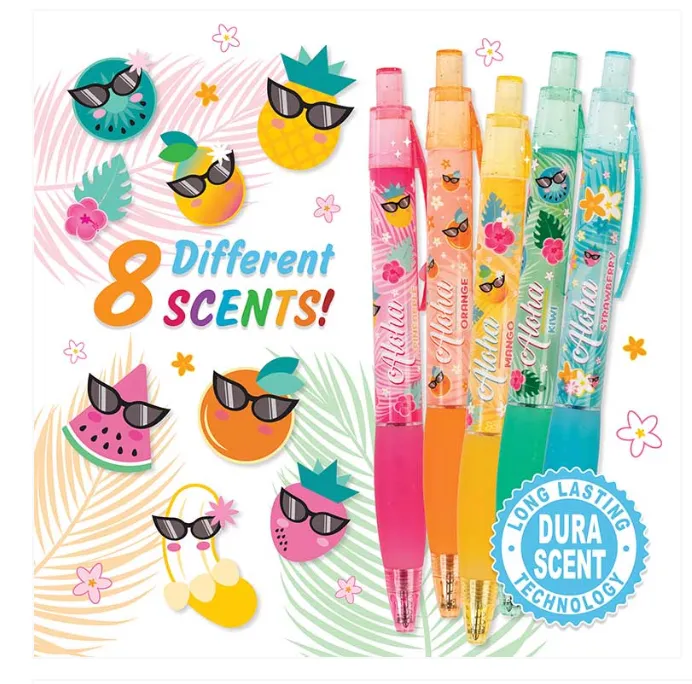Aloha Unicorn Glitter Gel Smens Set of 8