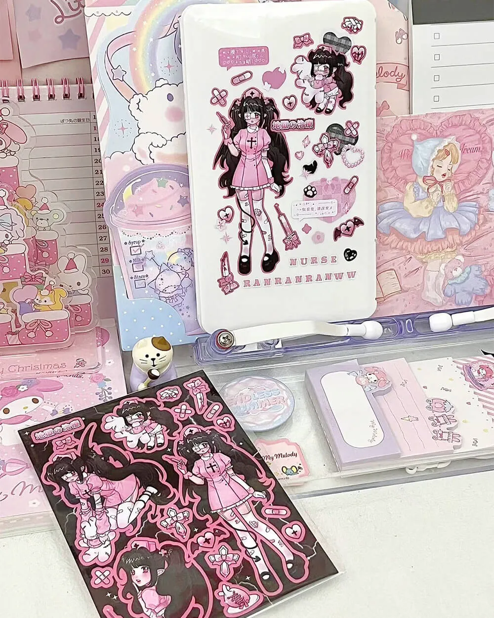 Angel & Nurse y2k Deco Stickers
