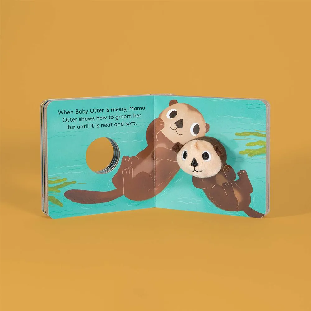Baby Otter Finger Puppet Book