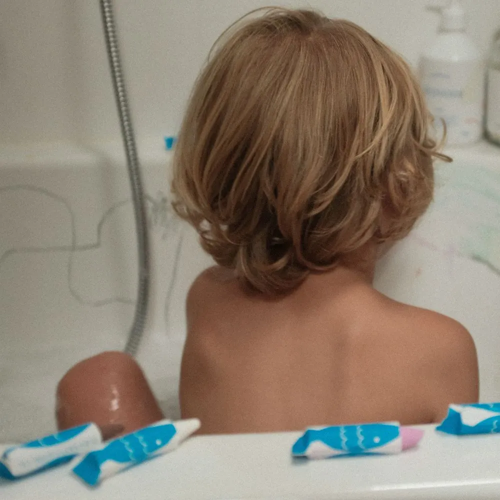 Bath Crayons with sponge - All natural - 10 pack