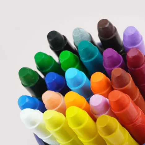 BebeBata-Silky Washable Crayons (12 Colors)