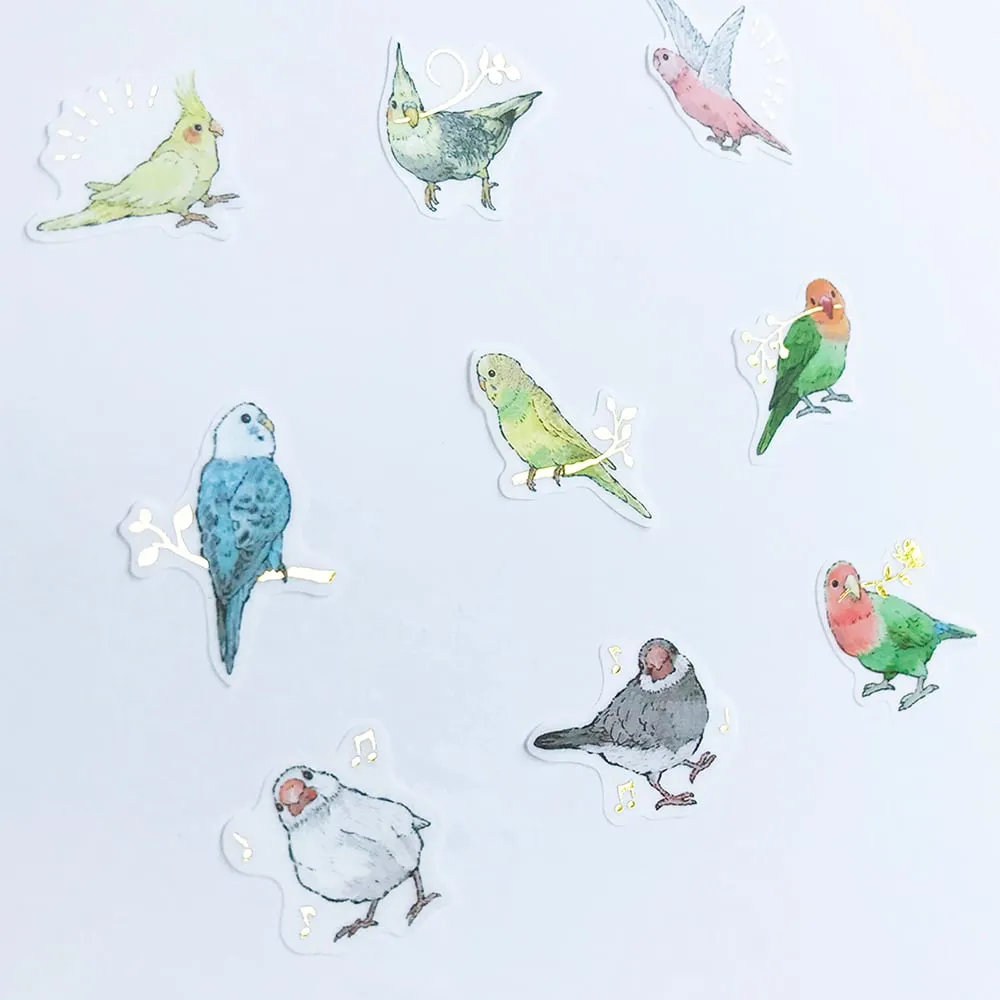 Bird Flake Sticker MILINA