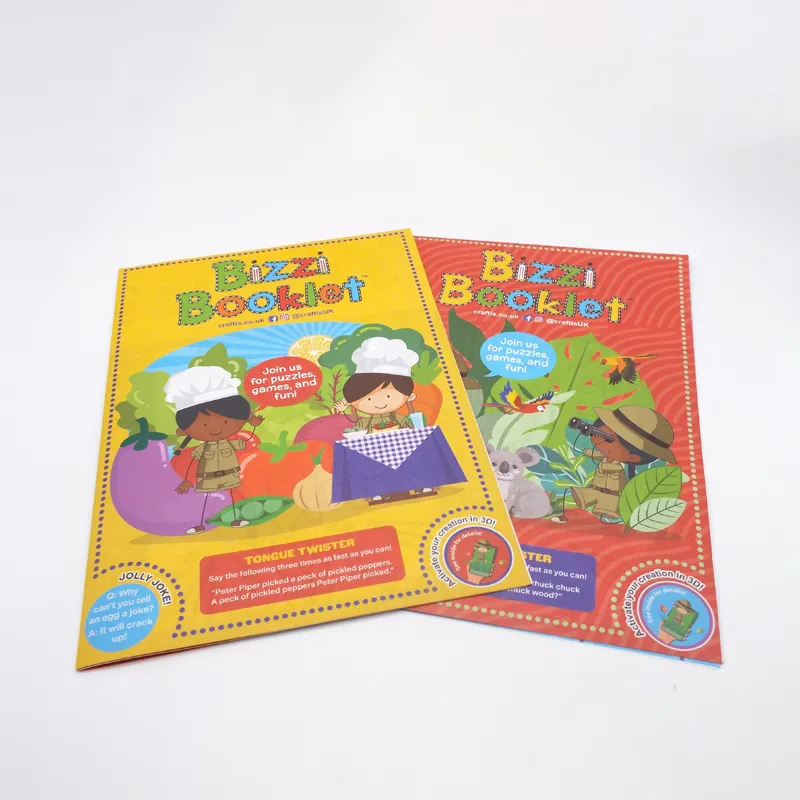 Bizzi Kids A5 Activity Booklets with AR Scan & Play (Case of 400)