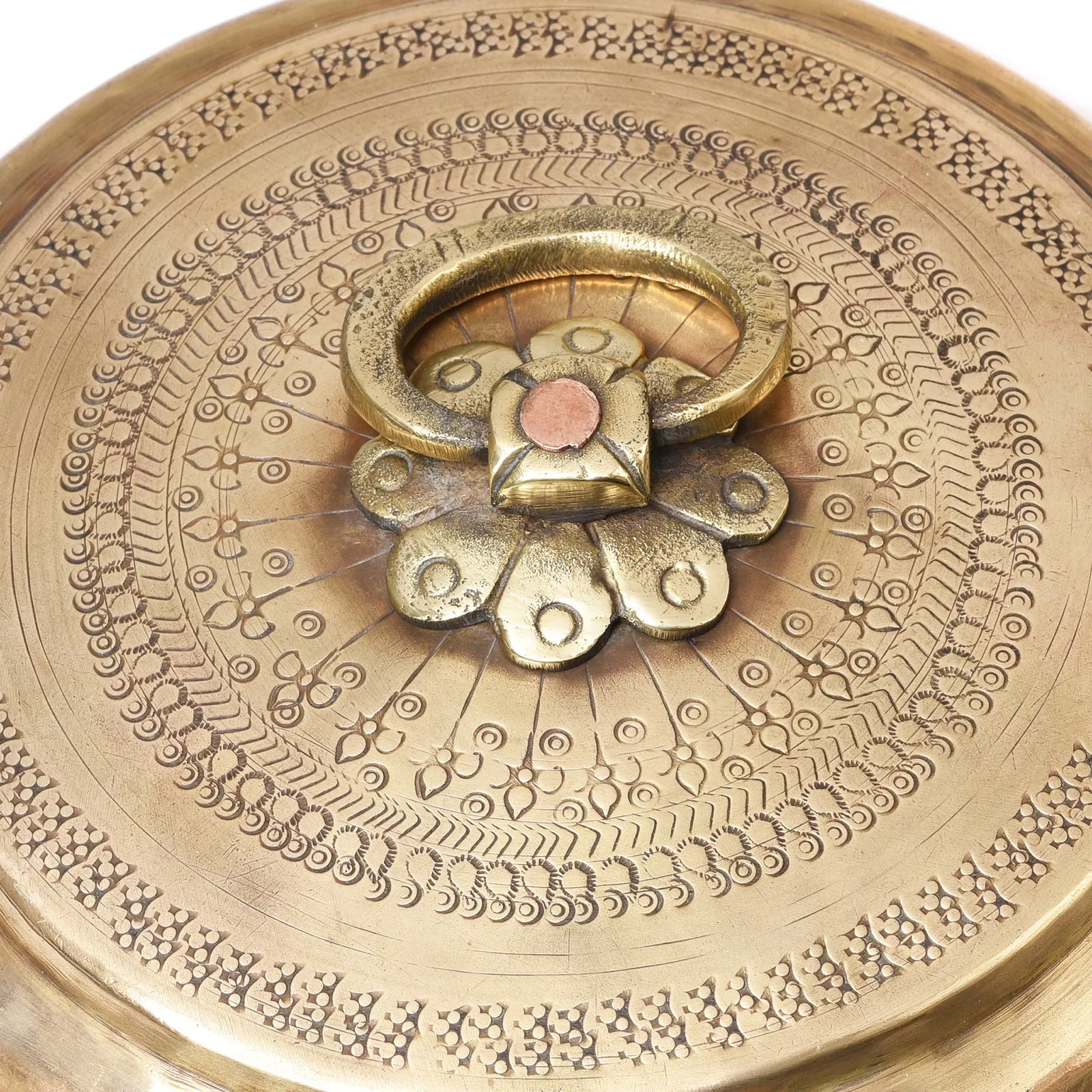 Brass Chapati Box - Ca 1900