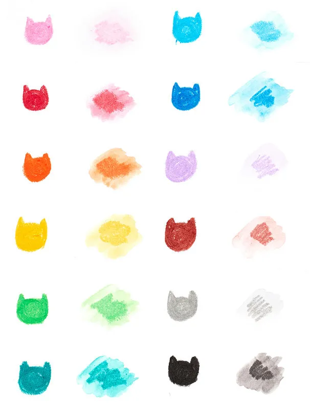 Cat Parade Gel Crayons