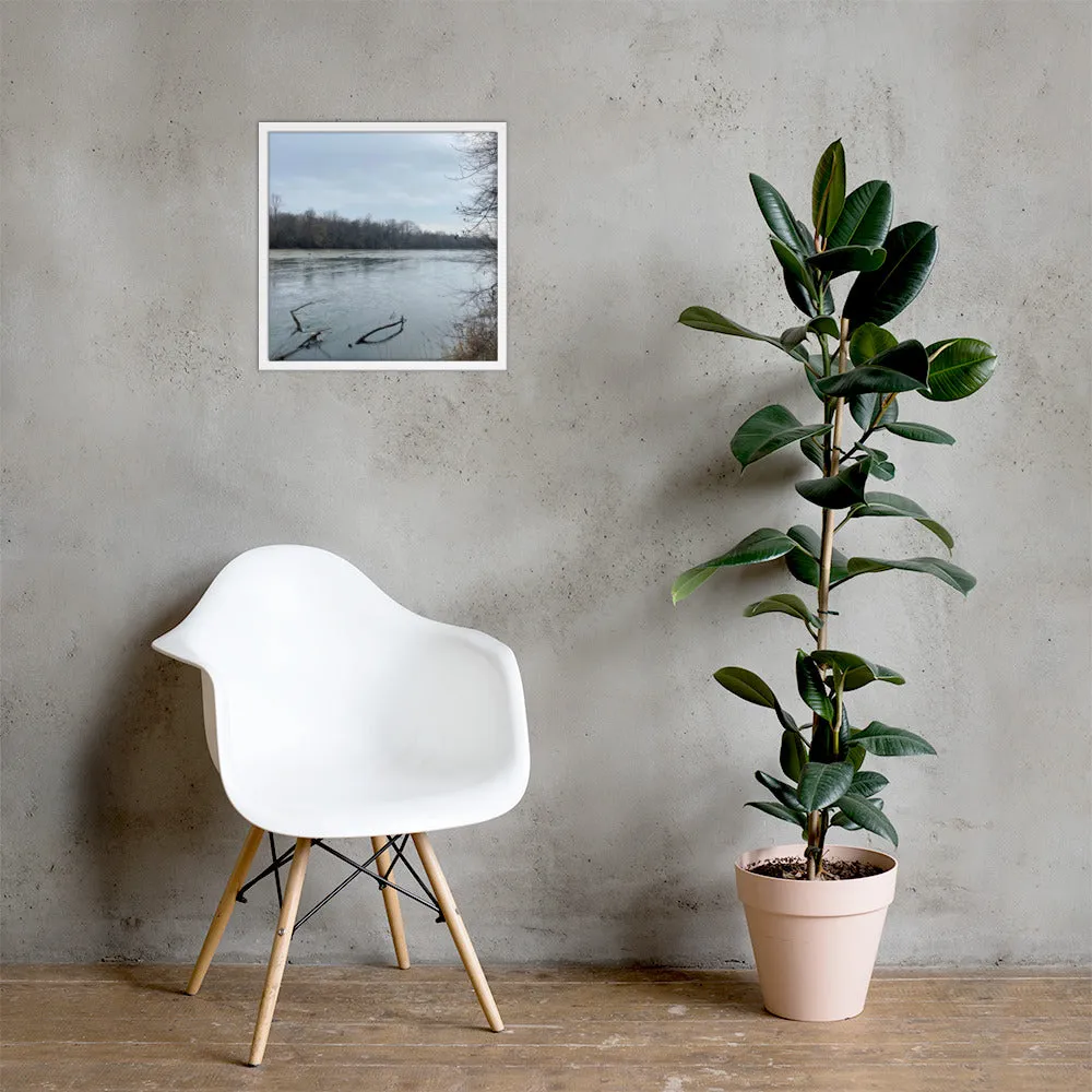 Catawba River Photo Framed poster art by Kassidy Plyler