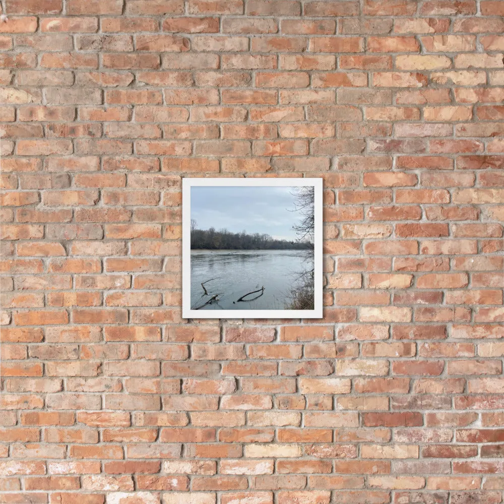 Catawba River Photo Framed poster art by Kassidy Plyler