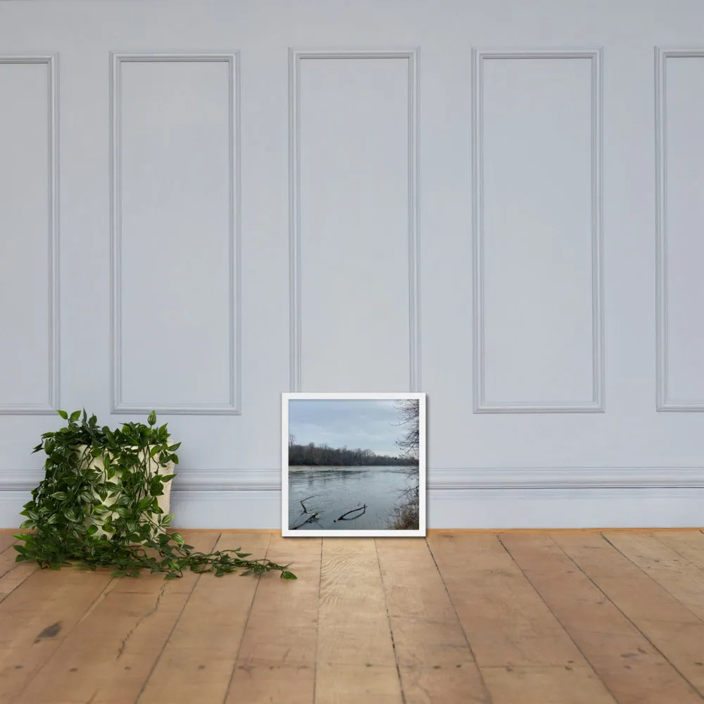 Catawba River Photo Framed poster art by Kassidy Plyler