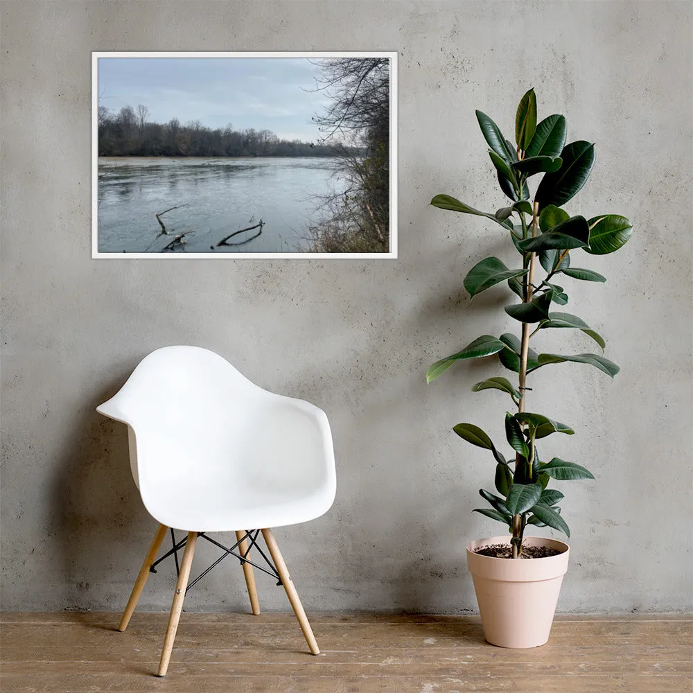 Catawba River Photo Framed poster art by Kassidy Plyler