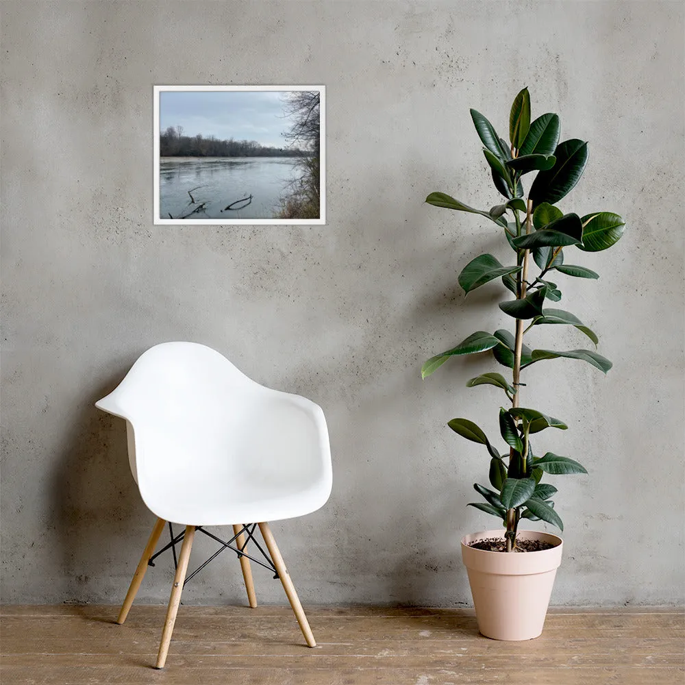 Catawba River Photo Framed poster art by Kassidy Plyler