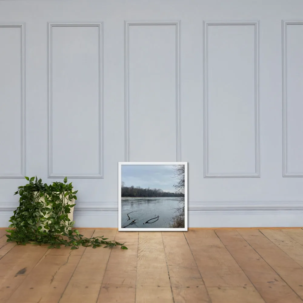 Catawba River Photo Framed poster art by Kassidy Plyler