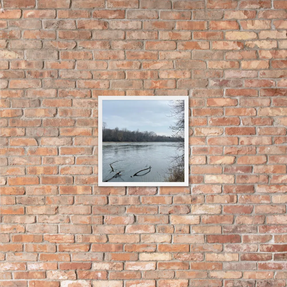 Catawba River Photo Framed poster art by Kassidy Plyler