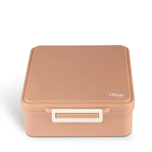 Citron Grand Lunchbox with Insulated Food Jar and Saucer - Blush Pink