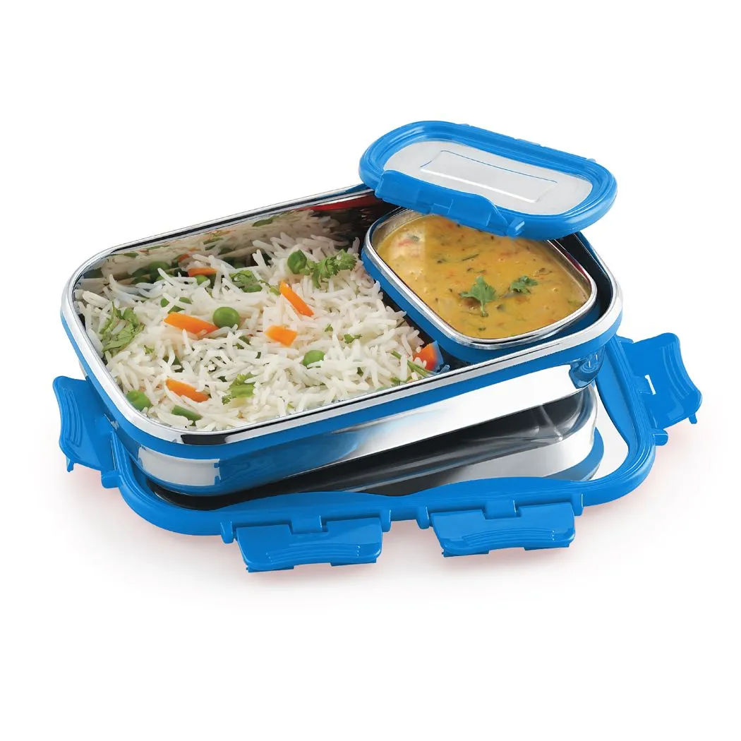 Click It Stainless Steel Lunch Box, Medium