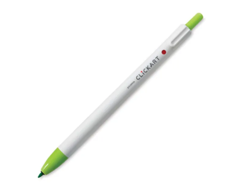 Clickart Retractable Marker Pens - 48 color options
