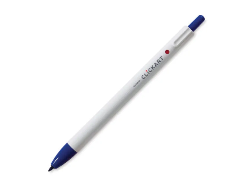 Clickart Retractable Marker Pens - 48 color options