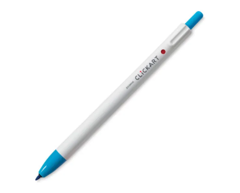 Clickart Retractable Marker Pens - 48 color options