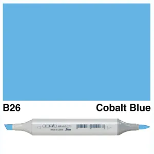 Copic Sketch Marker B26 Cobalt Blue