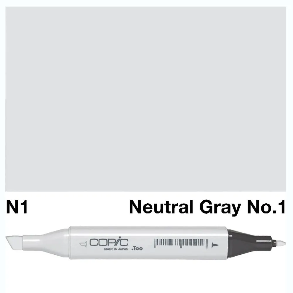 Copic Sketch Marker N 1 Netural Gray