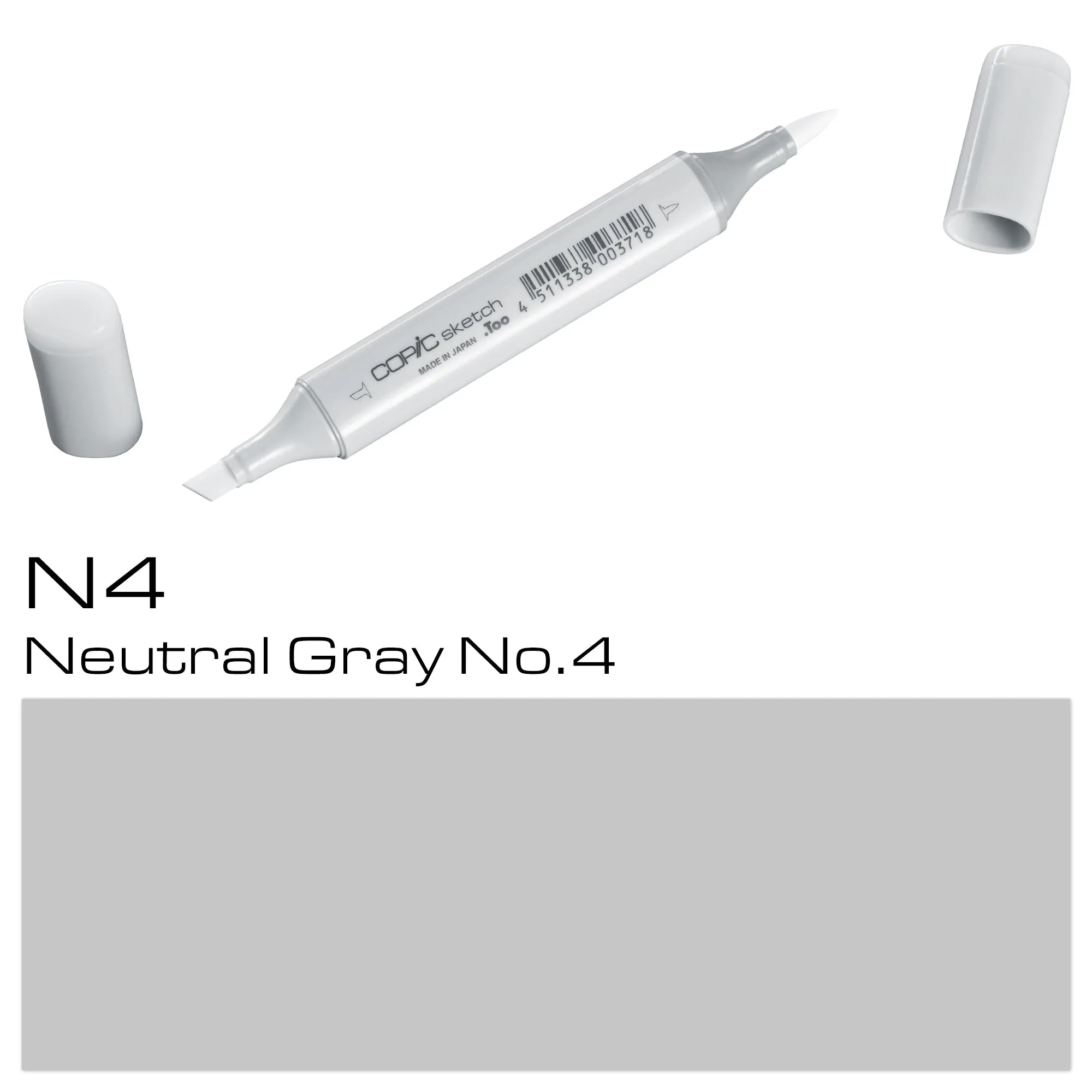 Copic Sketch Marker N4 Netural Grey