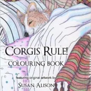 Corgis Rule! Coloring Book