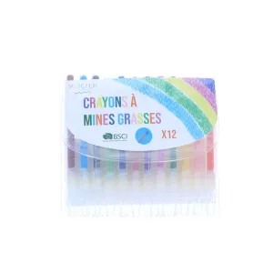 Crayons - Twist - 12 Colors