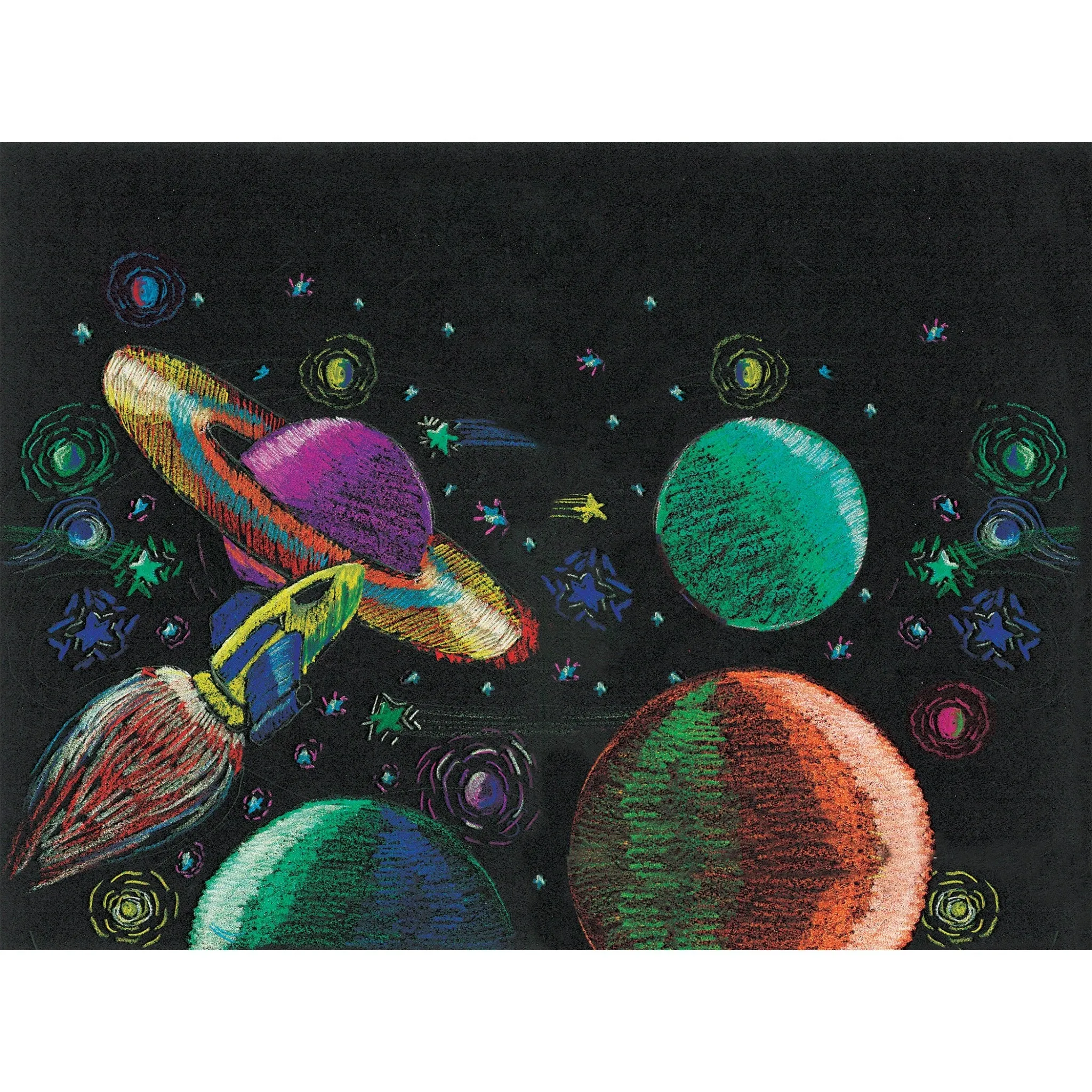 Creativity for Kids 9120412 - 12 ct Metallic Colored EcoPencils