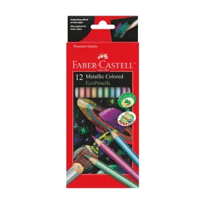 Creativity for Kids 9120412 - 12 ct Metallic Colored EcoPencils