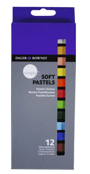 Daler Rowney 12 soft pastels